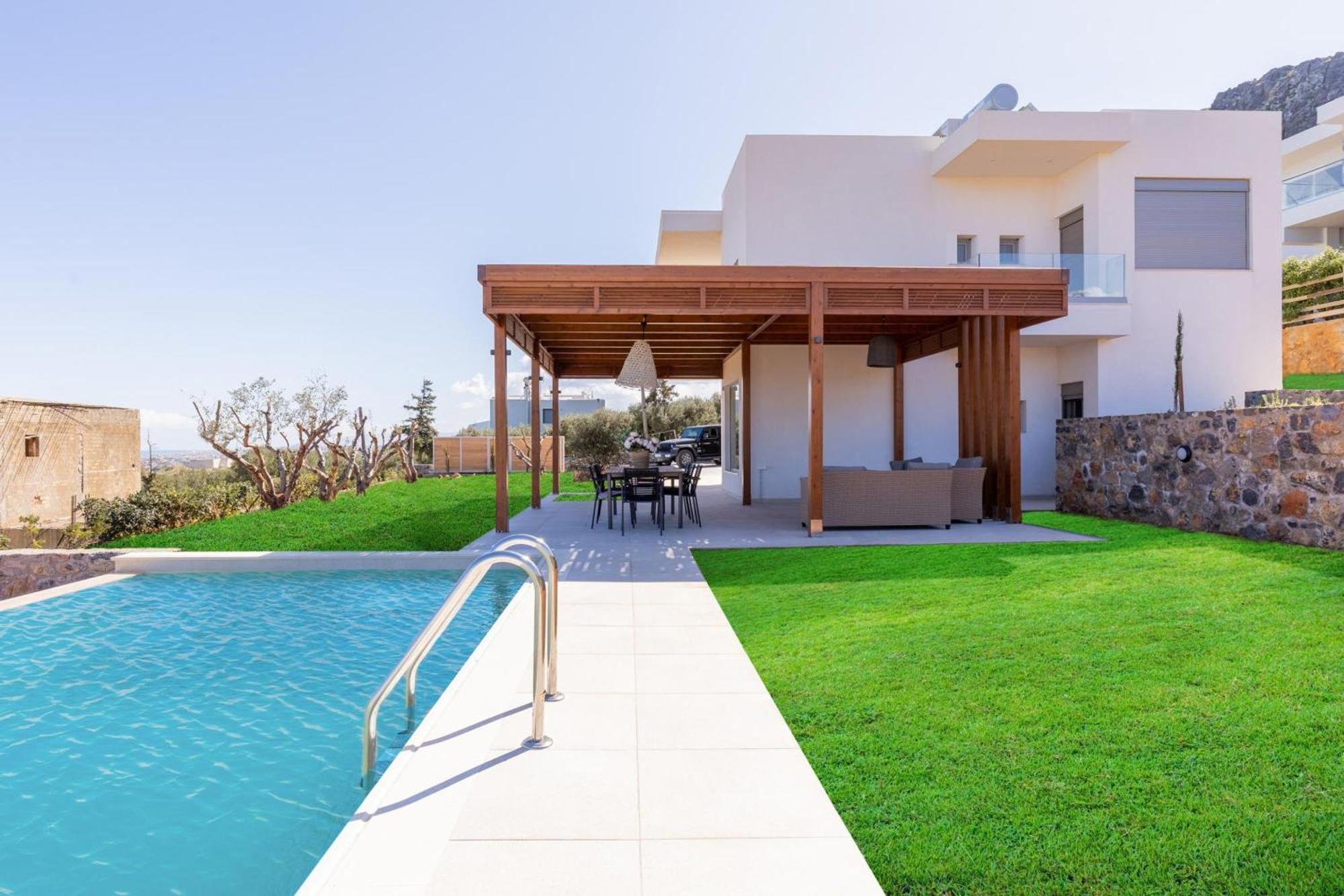 Luxury Villa U Kokkini Hani Экстерьер фото