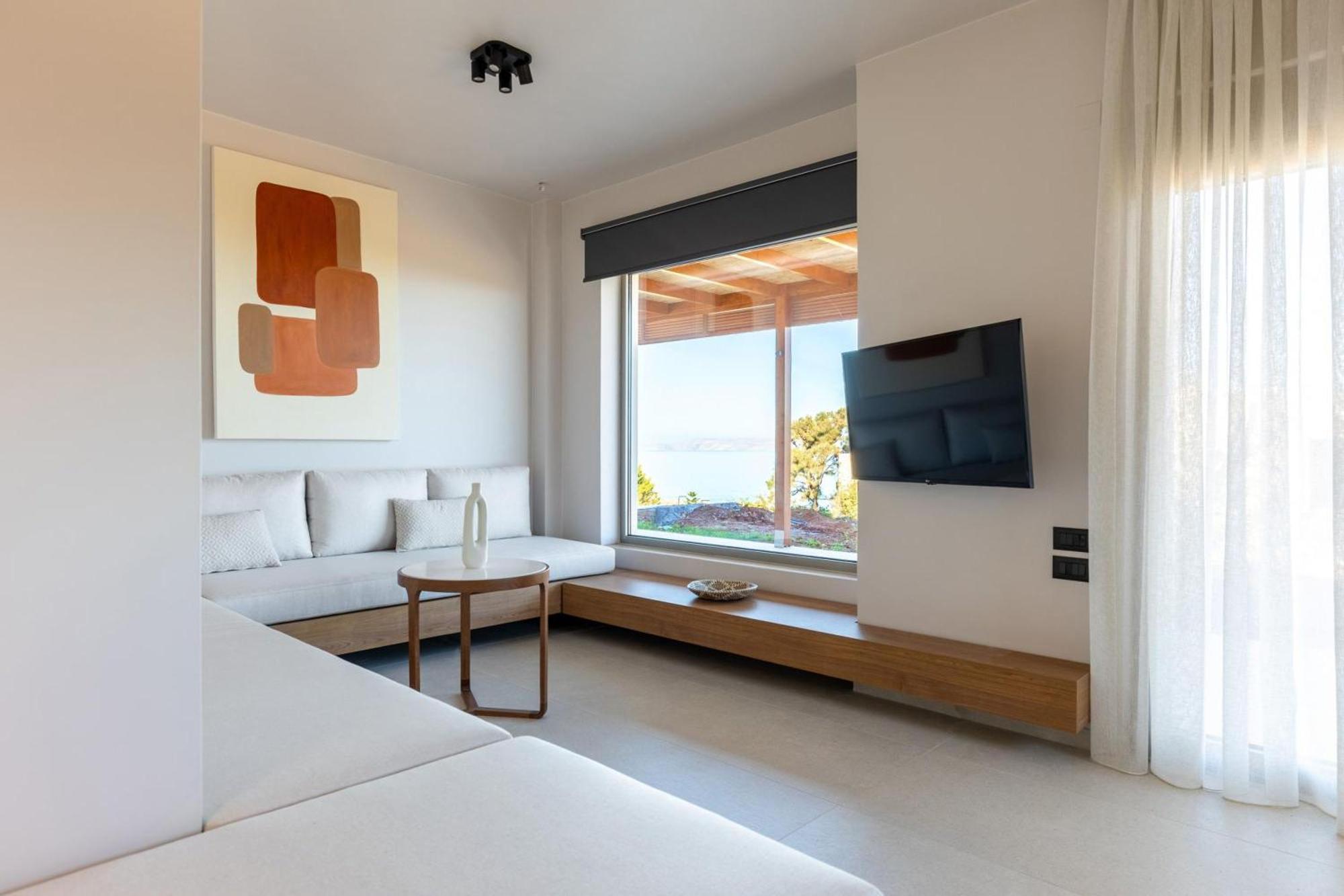 Luxury Villa U Kokkini Hani Экстерьер фото