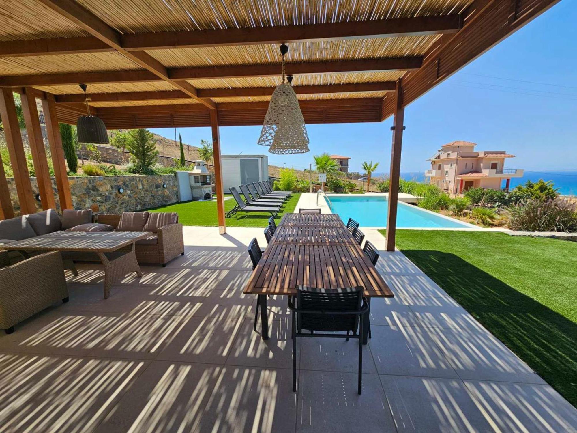 Luxury Villa U Kokkini Hani Экстерьер фото
